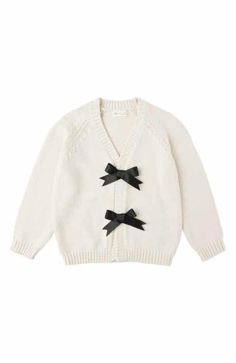Kids' Bow Cardigan