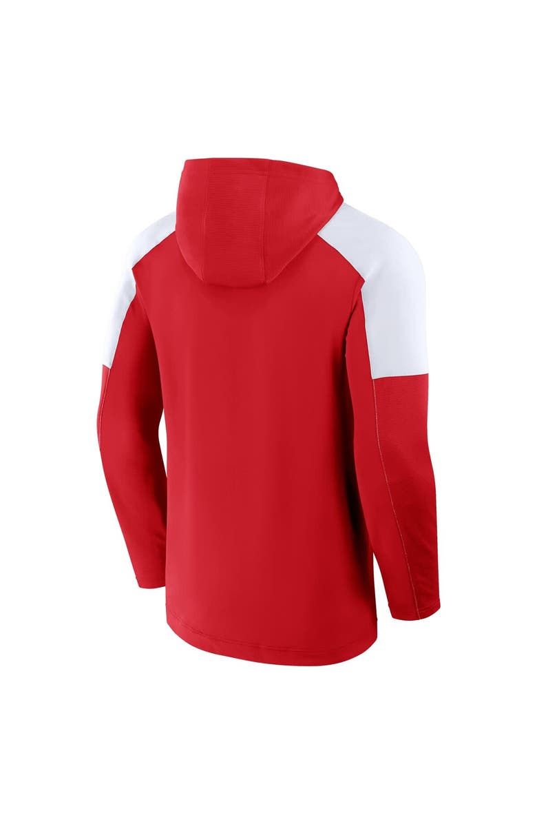 FANATICS Men's Fanatics Red Detroit Red Wings Meta Game Transitional Pullover Hoodie, Alternate, color, Red