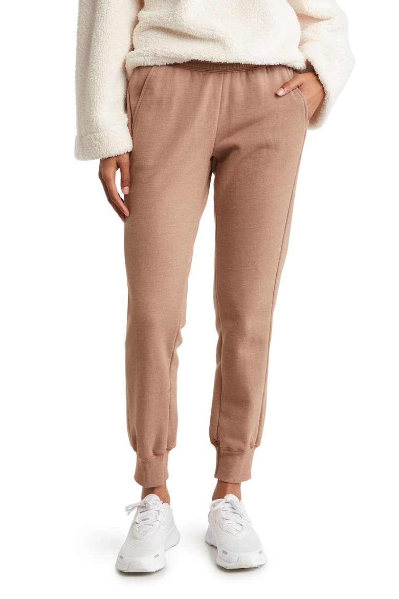 Freestyle Essential Joggers, Main, color, BROWN GINGER