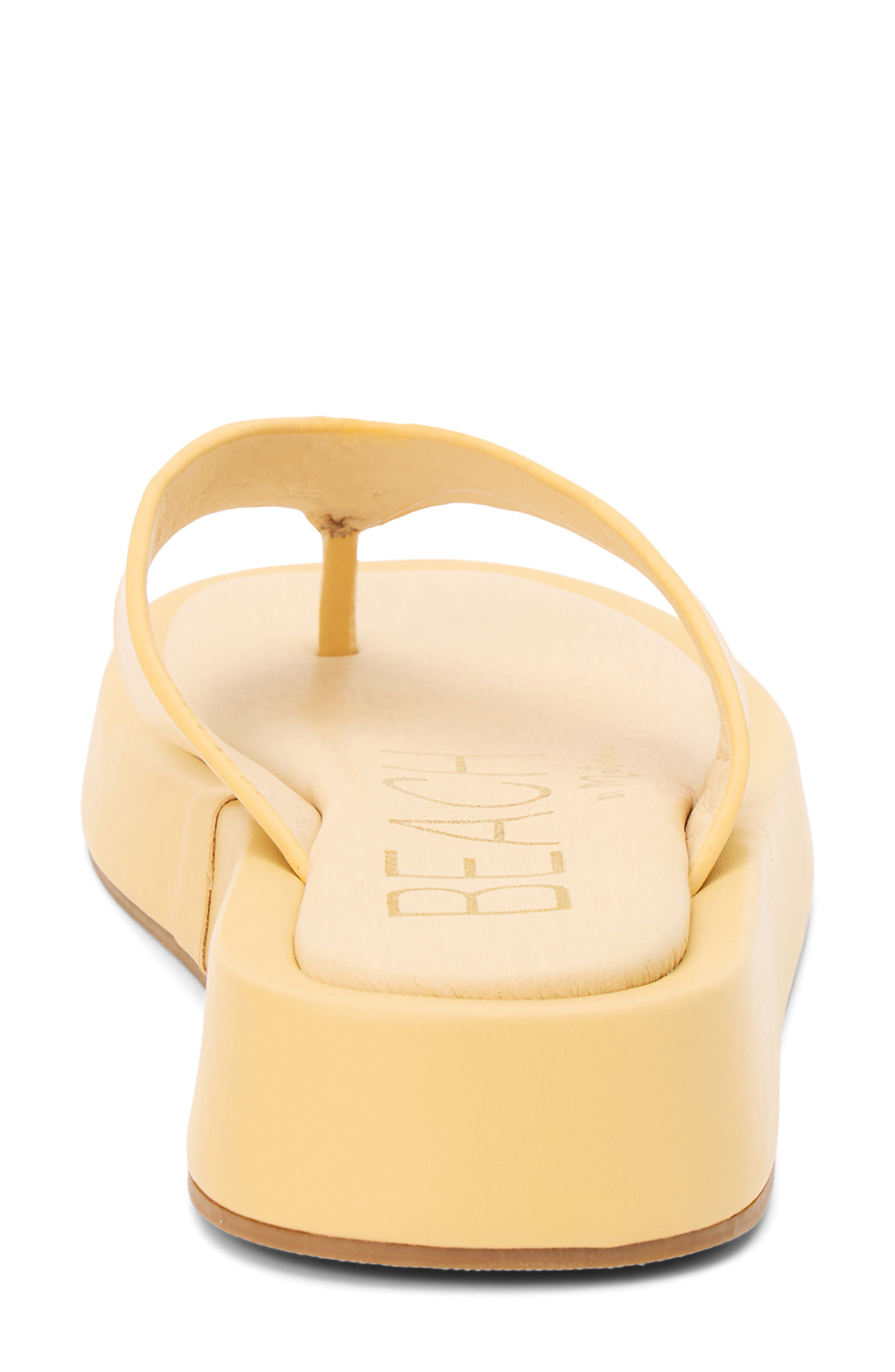 Coconuts by Matisse Mallorca Platform Flip Flop, Alternate, color, Butter
