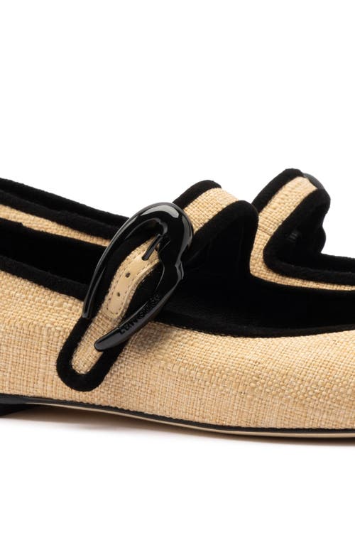 Larroude Verona Ballet Flat In Neutral