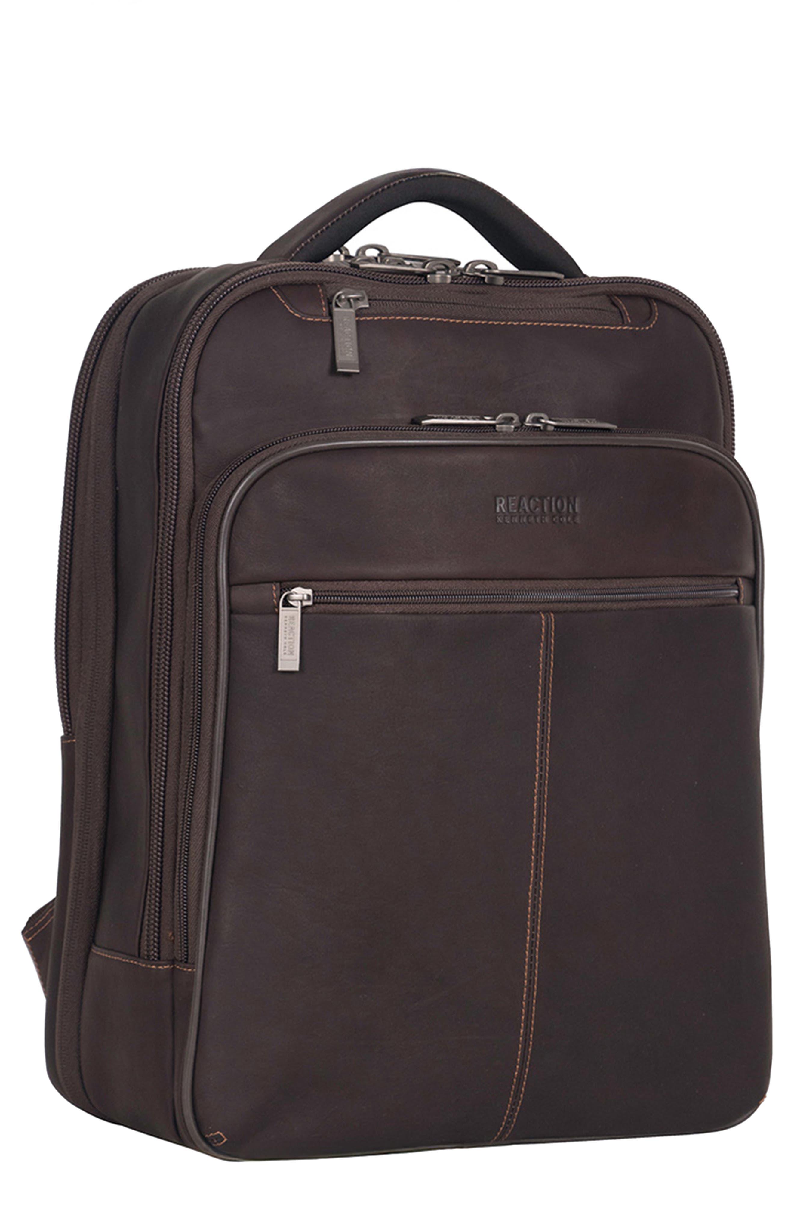 Kenneth Cole Colombian Leather Backpack