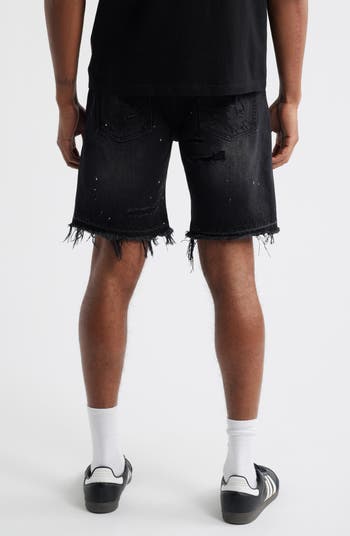 BB Outer Limit Distressed Cutoff Denim Shorts