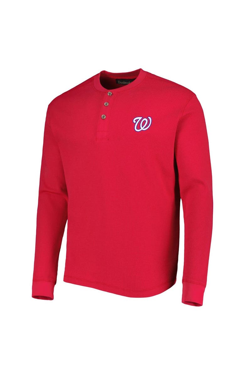 DUNBROOKE Men's Dunbrooke Washington Nationals Red Maverick Long Sleeve T-Shirt, Alternate, color, Red