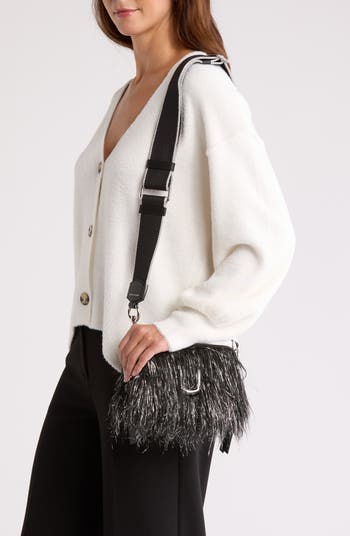 The Creature Snapshot Faux Fur Crossbody Bag