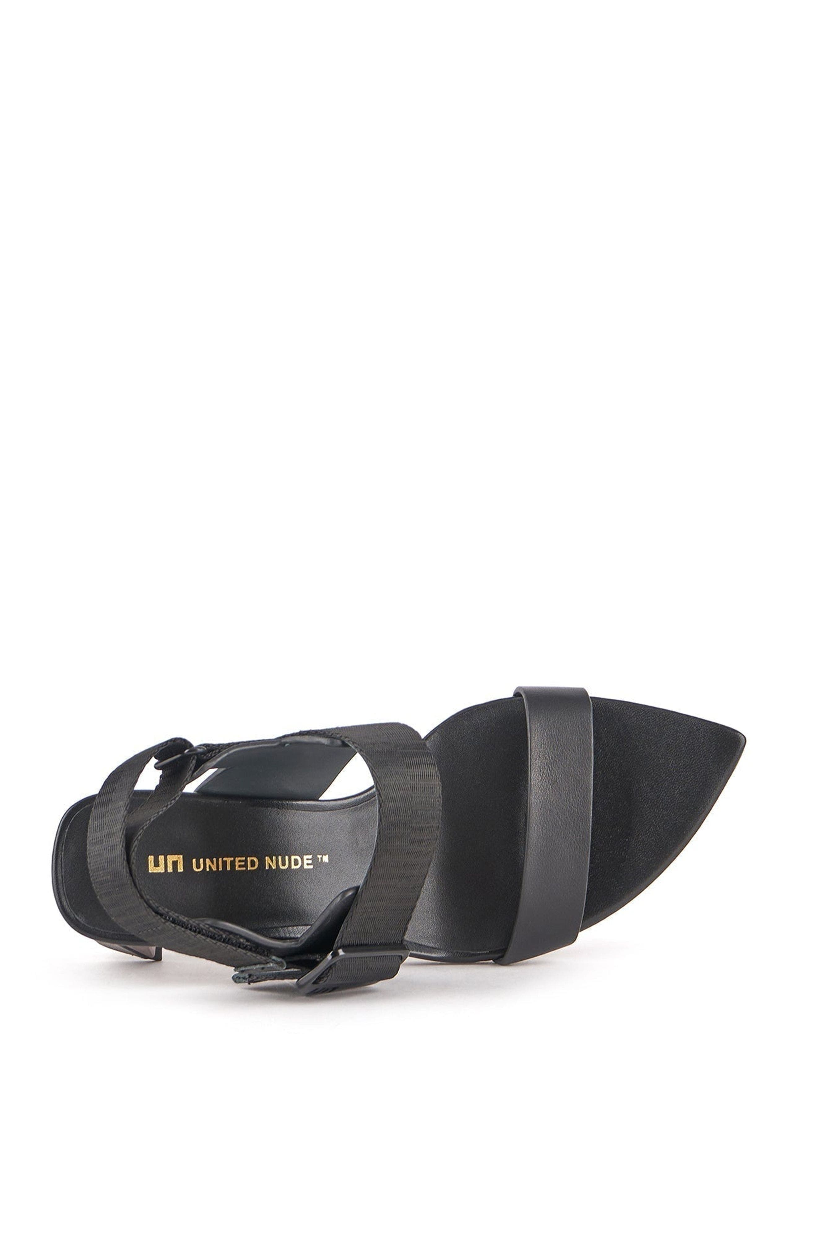 United Nude Poly Soga Mid Sandals, Alternate, color, Black