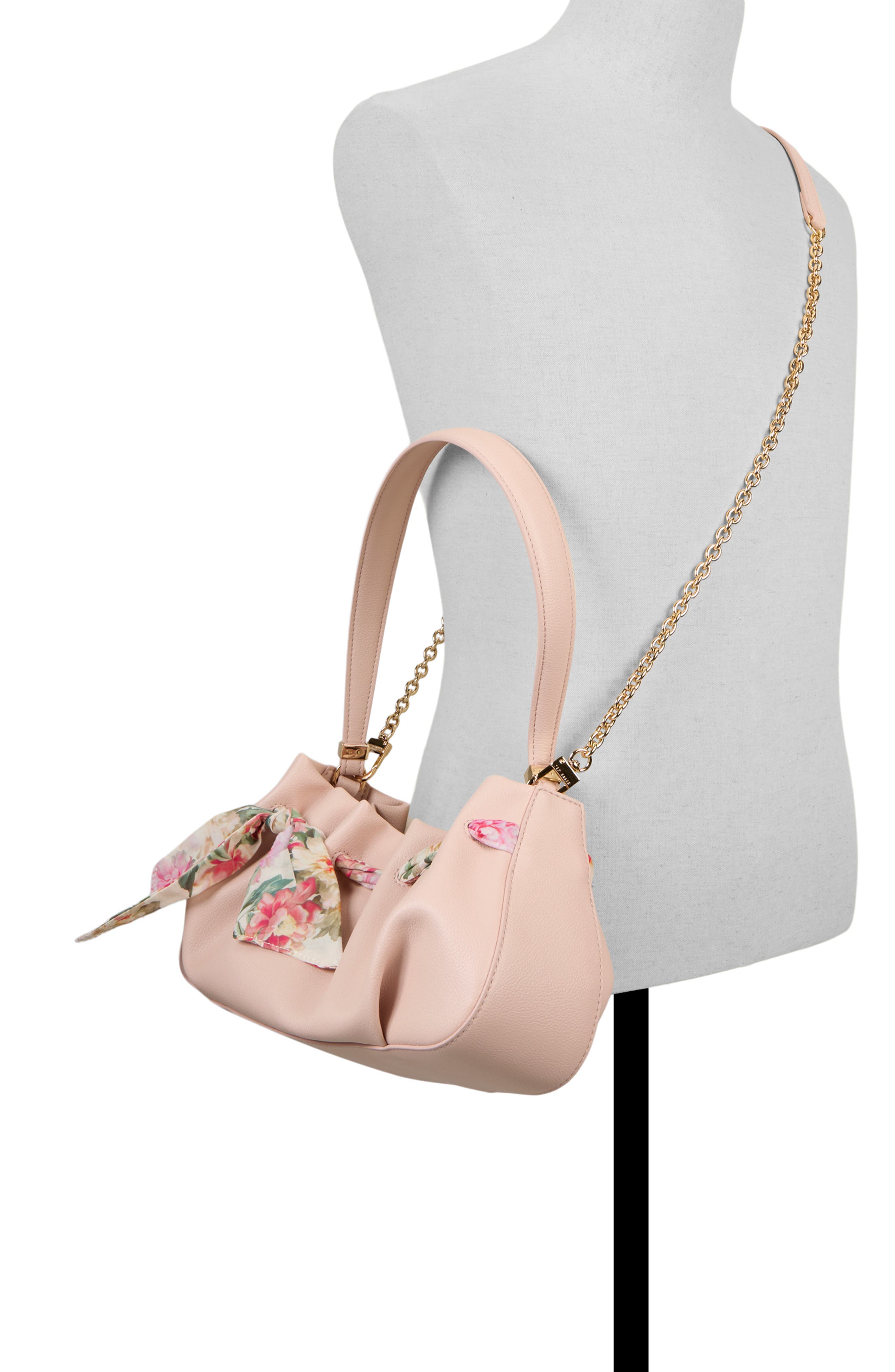 Ted Baker London Willow Shoulder Bag, Alternate, color, Pink