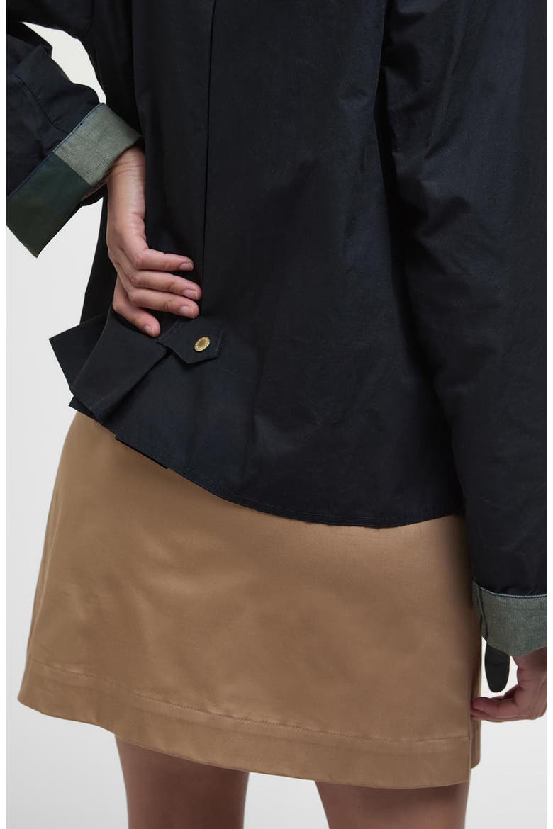Catlin Showerproof Jacket, Alternate, color, BLACK ANCIENT