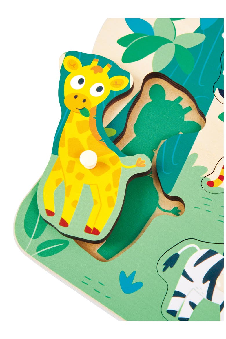 Wild Animals Peg Puzzle, Alternate, color, MULTI