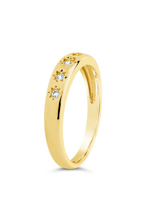 Sterling Forever Lennon Ring In Gold
