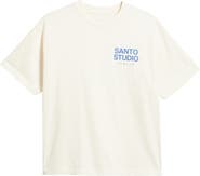 SANTO STUDIO Felicita Drappo Graphic T-Shirt
