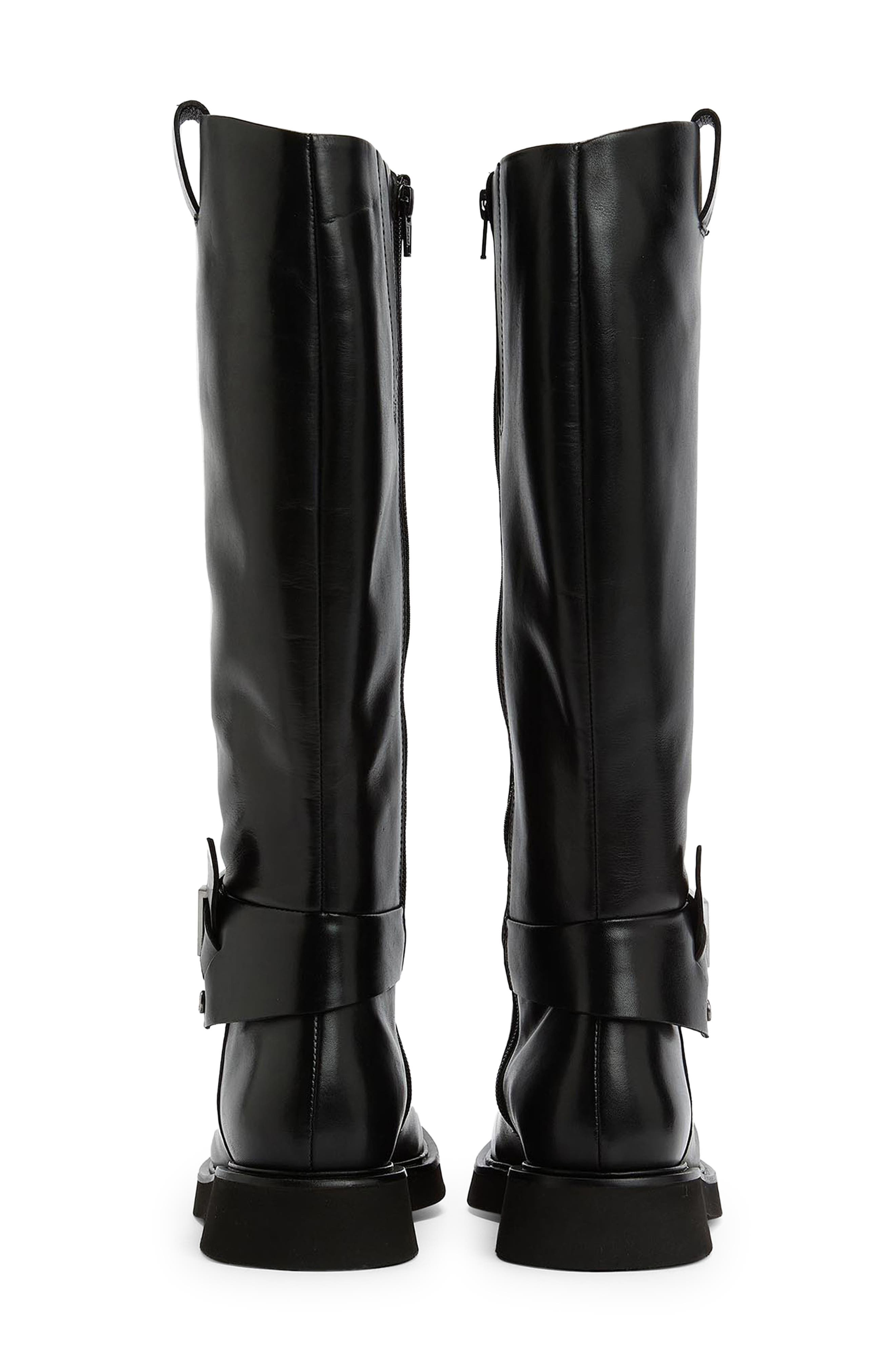 Barbour Theodora Knee High Boot, Alternate, color, Black