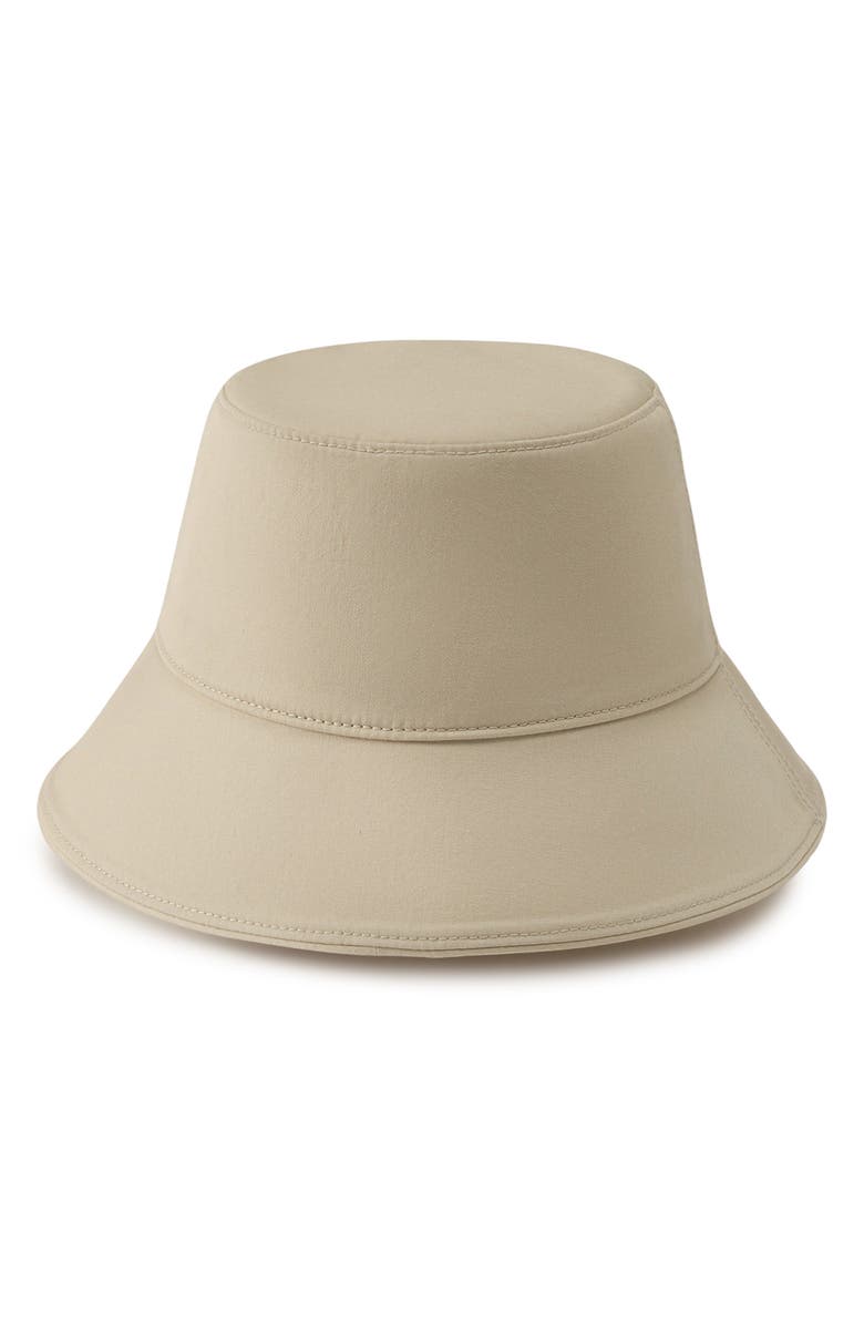 Helen Kaminski Frankie Water Repellent Cotton Bucket Hat, Alternate, color, Mushroom