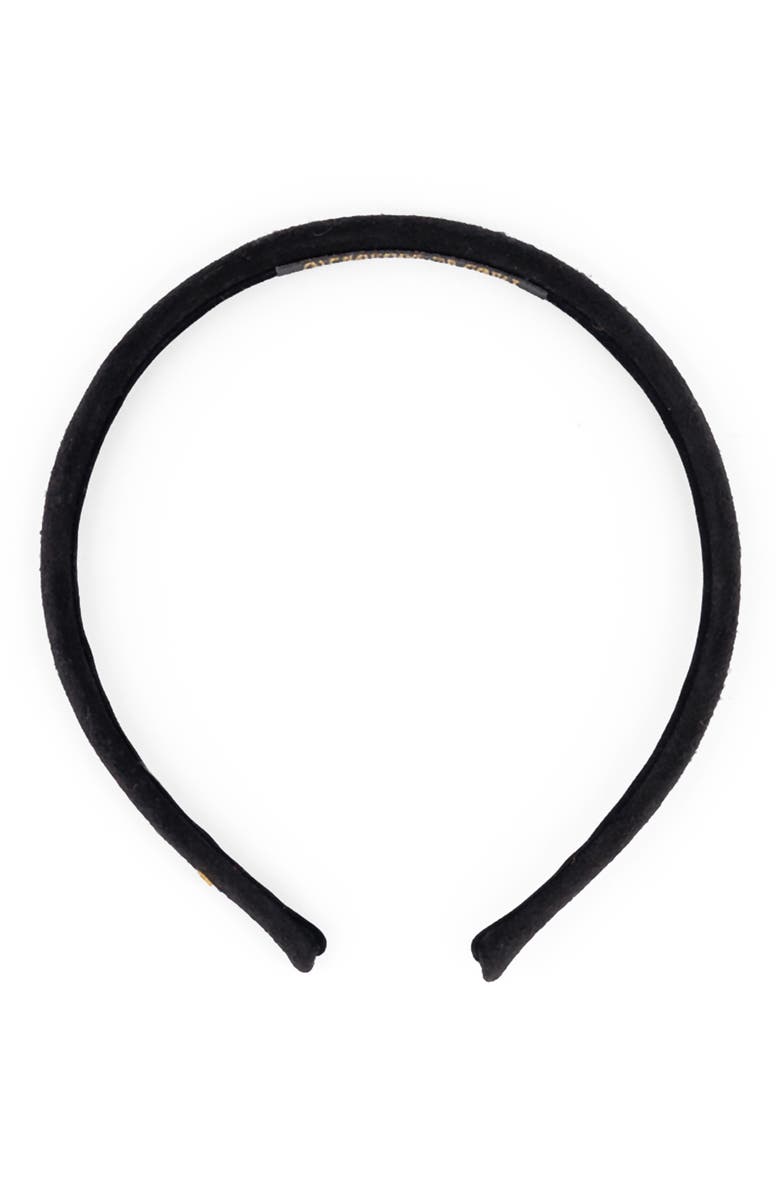 Alexandre de Paris Suede headband, Alternate, color,