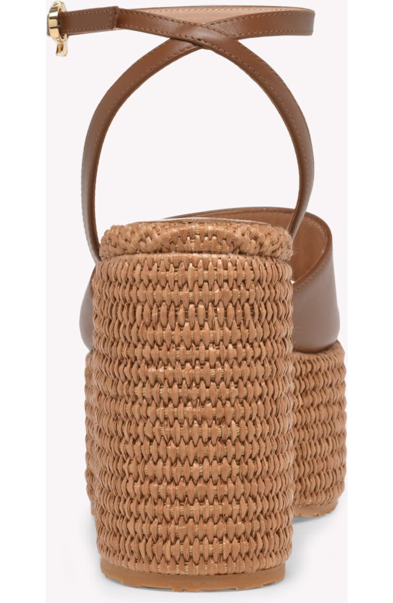 Gianvito Rossi Thalia Sandal, Alternate, color, Brown Leather