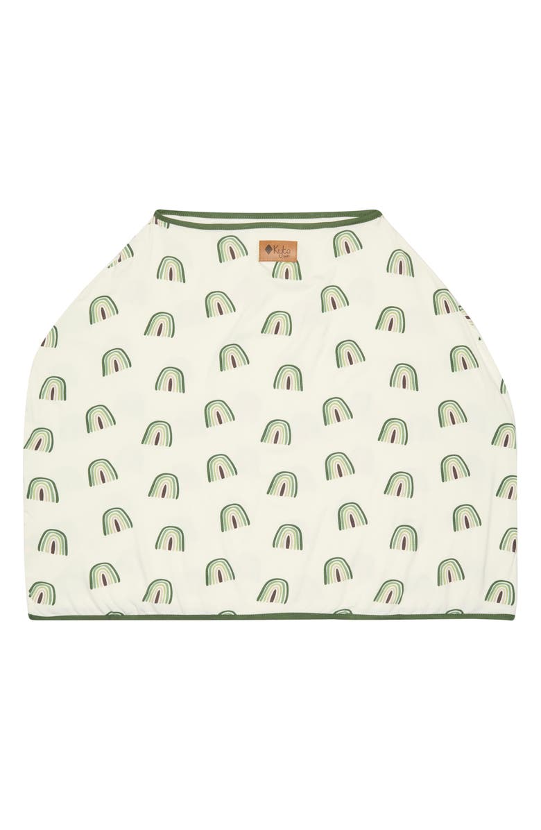 Kyte BABY Rainbow Car Seat Cover, Main, color, Hunter Rainbow