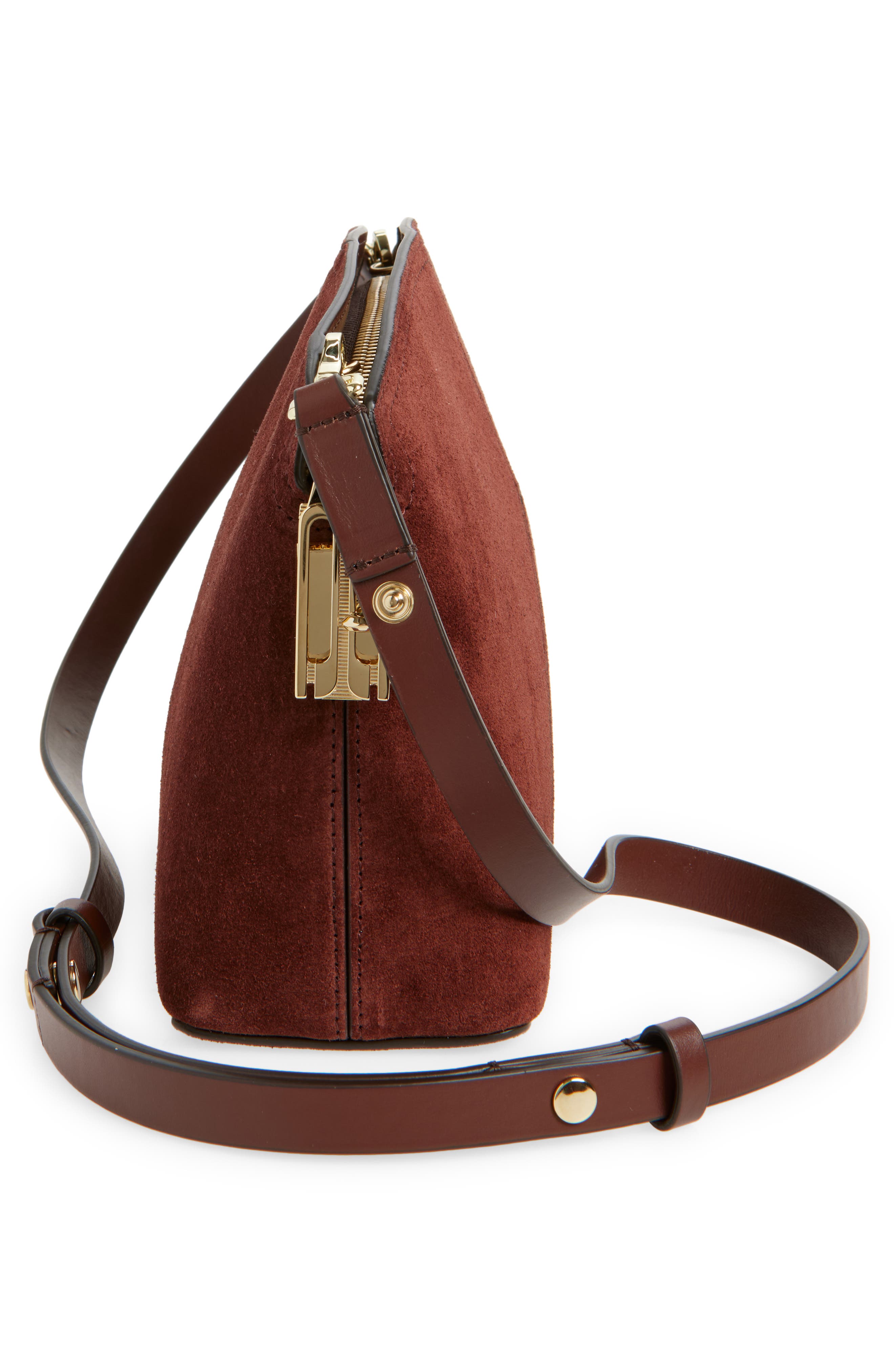 Victoria Beckham Victoria Suede Crossbody, Alternate, color, 