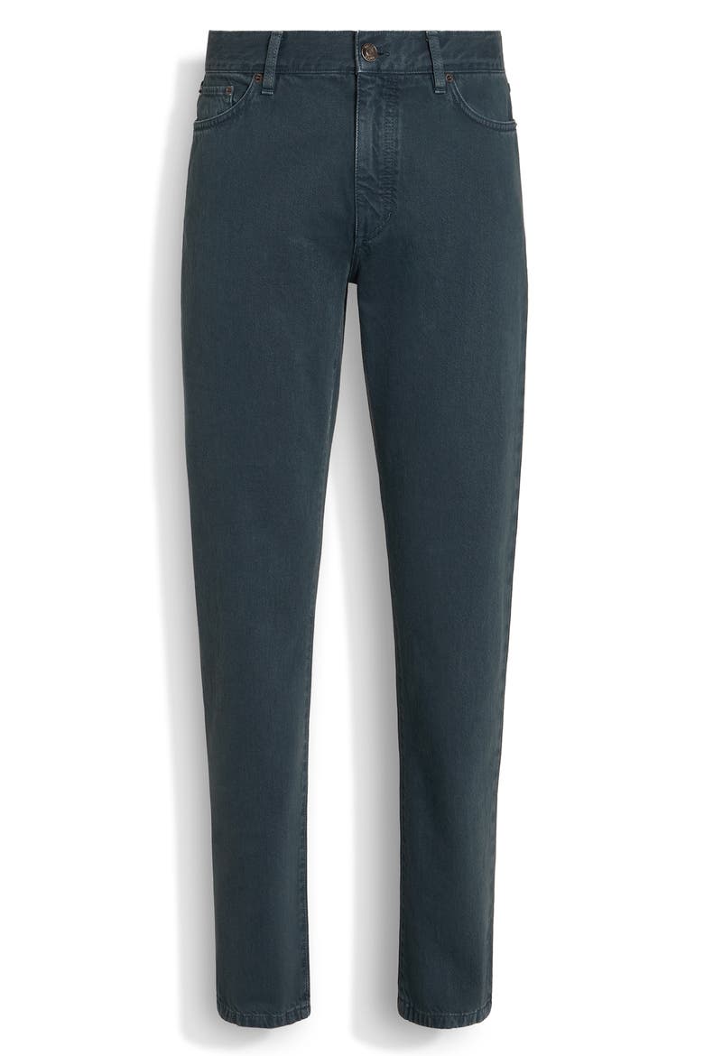 Roccia City Fit Stonewashed Jeans, Main, color, BRIGHT BLUE SOLID