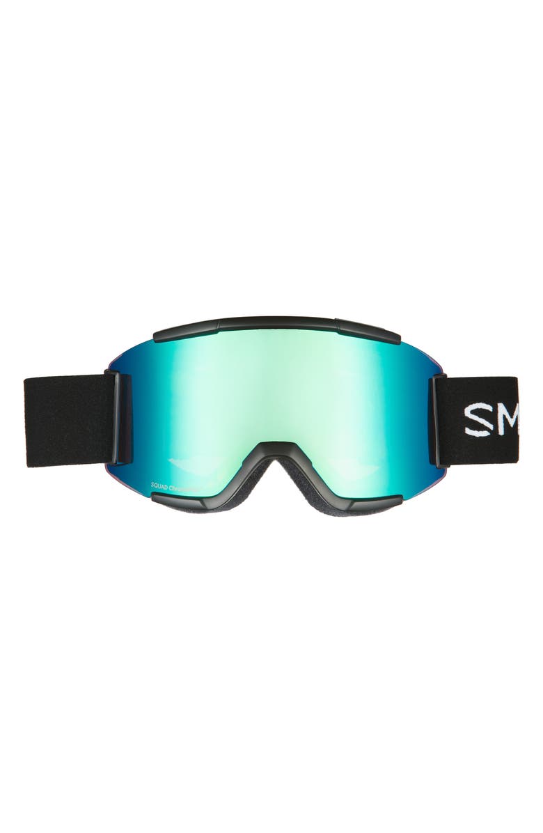 Smith Squad 180mm ChromaPop<sup>™</sup> Snow Goggles, Main, color, Black Storm Rose Flash