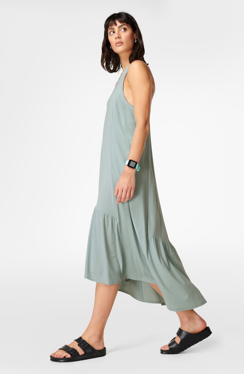 Sweaty Betty Ace Racerback Midi Dress, Alternate, color, 