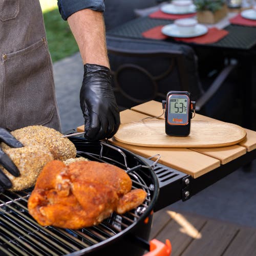 Maverick Ichef Extended Range Bluetooth Barbeque Thermometer In Black