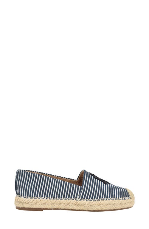 Tommy Hilfiger Peanni Espadrille Flat In Medium Blue