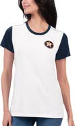 G-III 4HER BY CARL BANKS Women's G-III 4Her by Carl Banks White Houston Astros Illustration Ringer T-Shirt