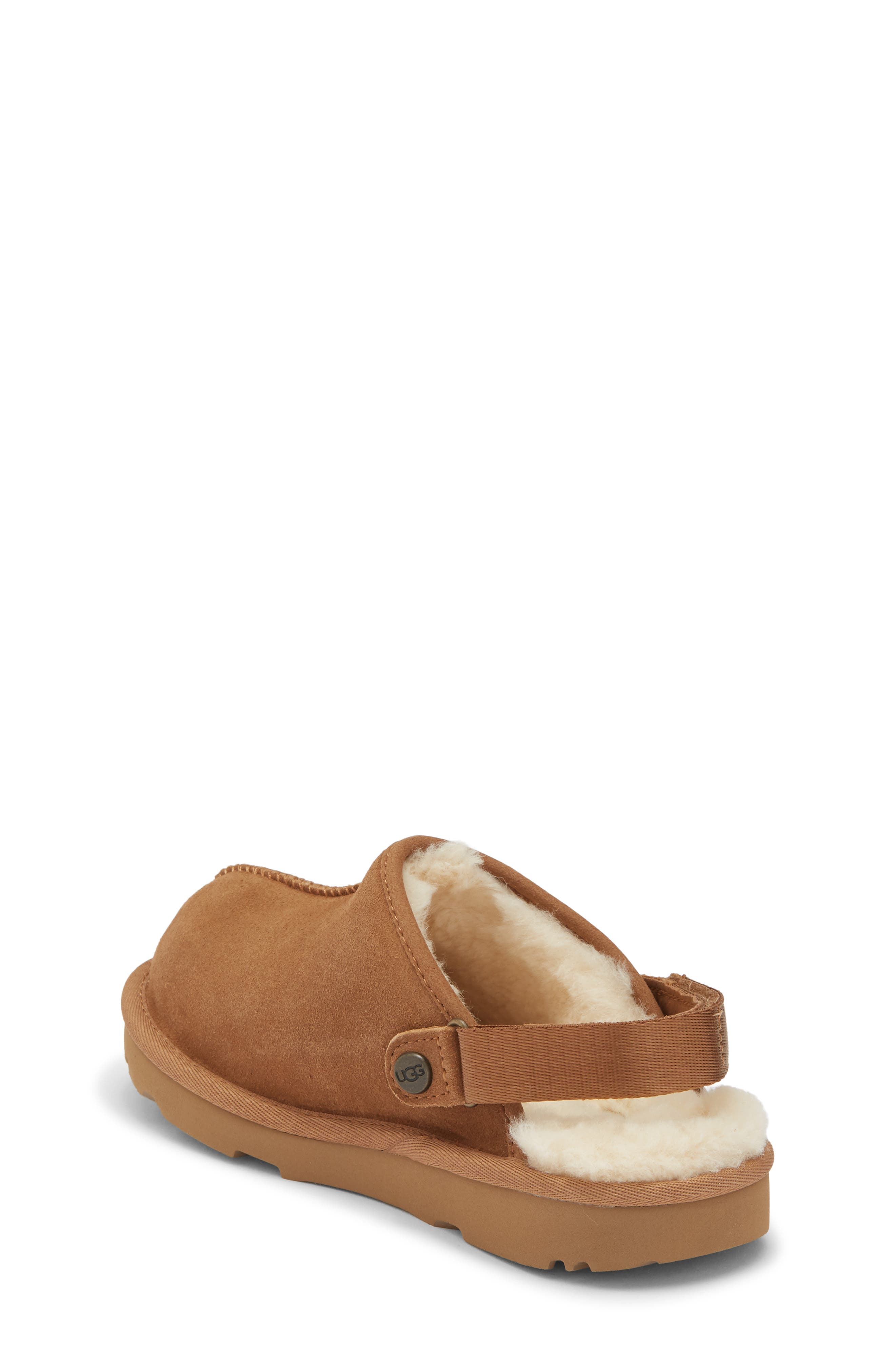 UGG<sup>®</sup> Kids' Lanah Clog, Alternate, color, Chestnut