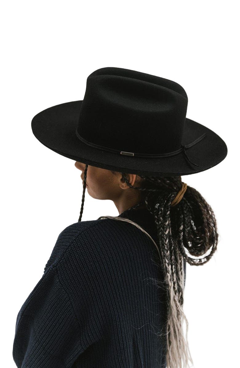 Gigi Pip Ezra Western Hat, Alternate, color, Black