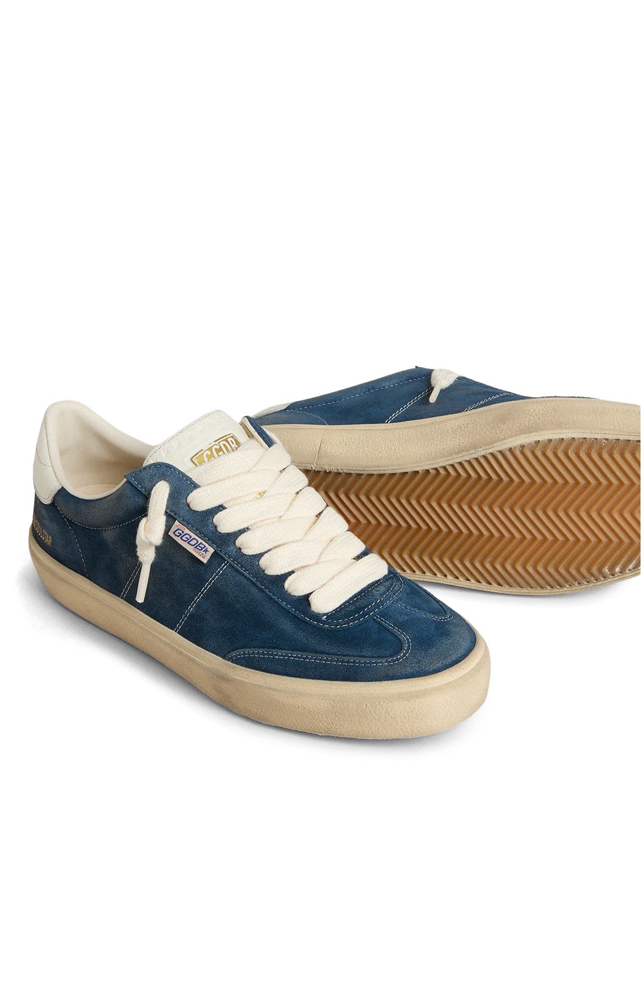 Golden Goose Soul Star Low Top Sneaker, Alternate, color, Blue/ Milk