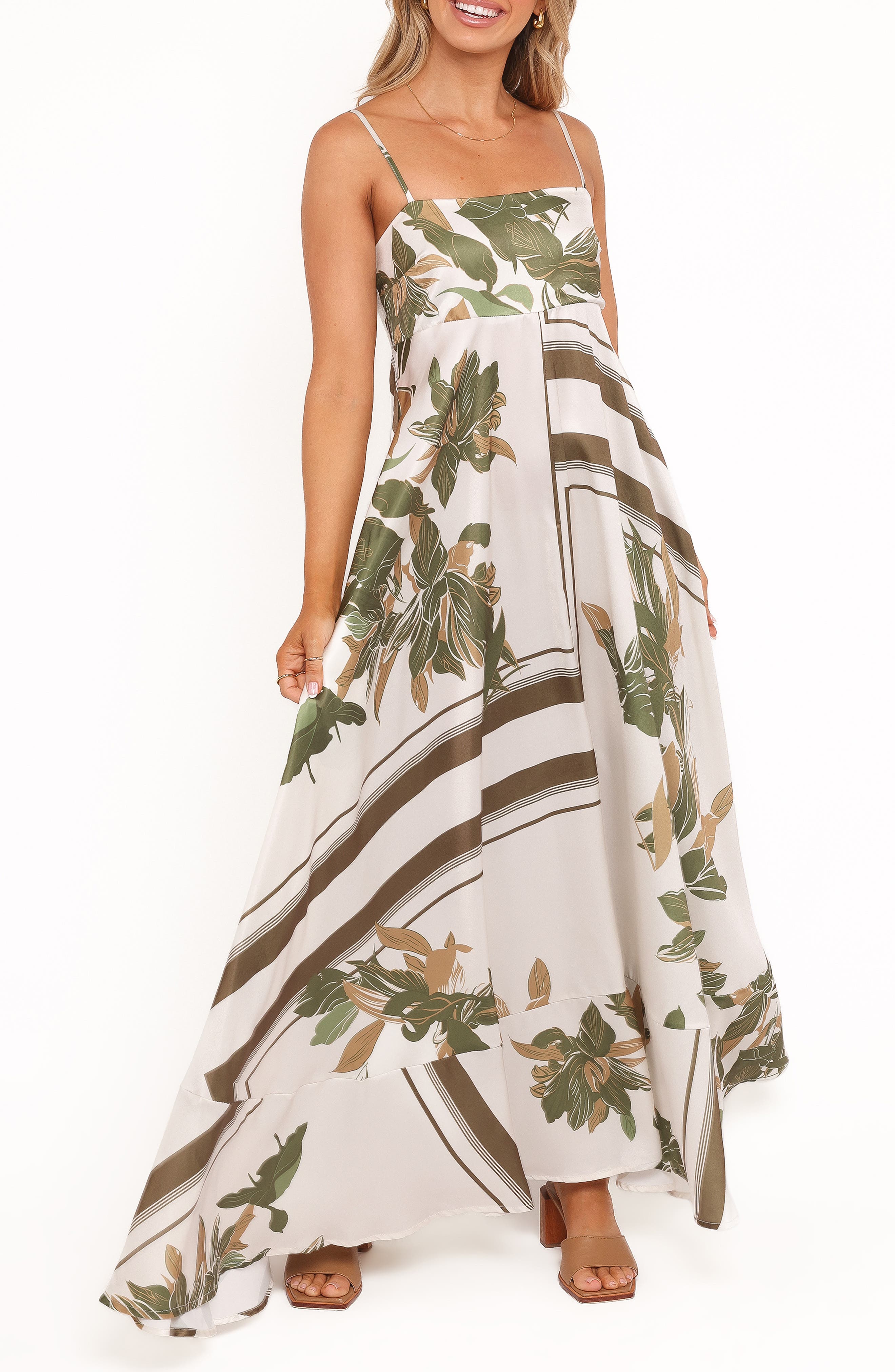 selected OLIVE PRINT