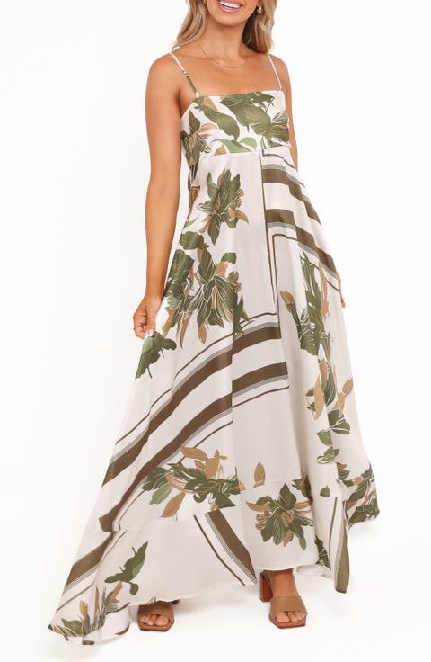 Elanor Print Sleeveless Maxi Dress