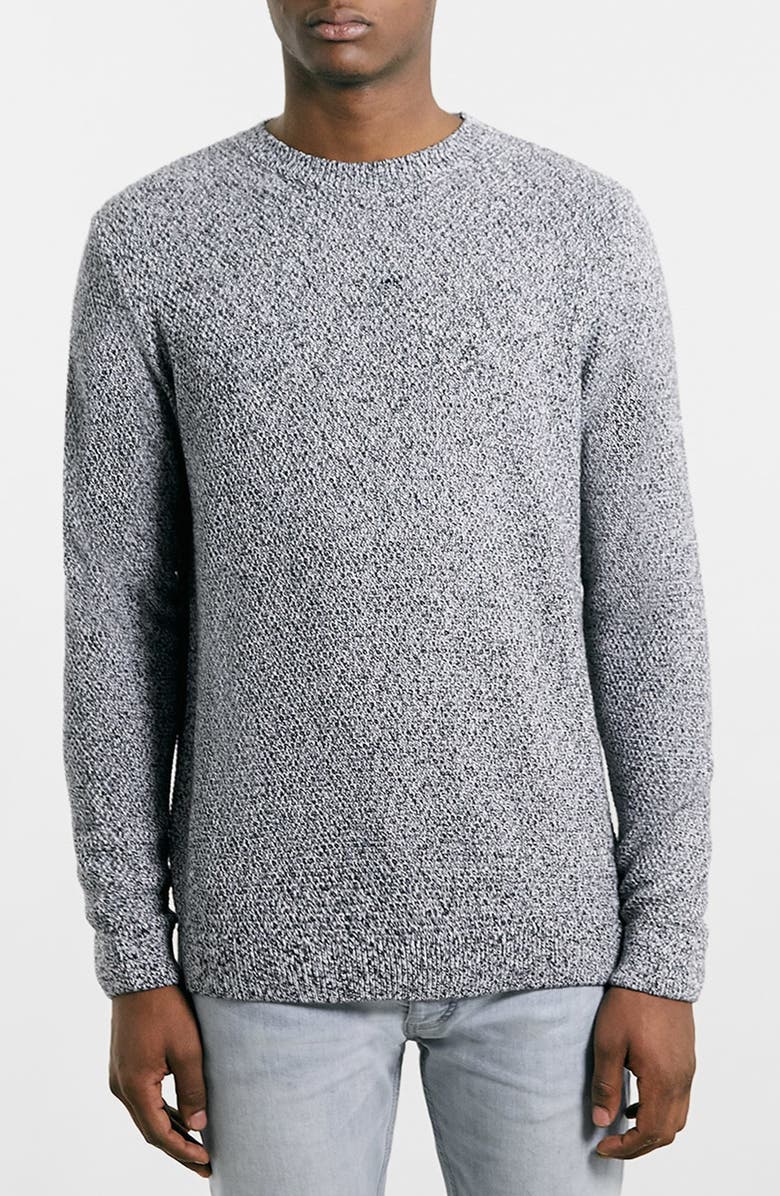 Topman Crewneck Sweater, Main, color,