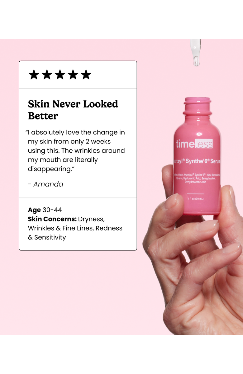 Timeless Skin Care Matrixyl Synthe'6 Serum, Alternate, color, 1Oz
