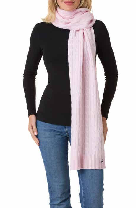 Wool & Cashmere Cable Scarf