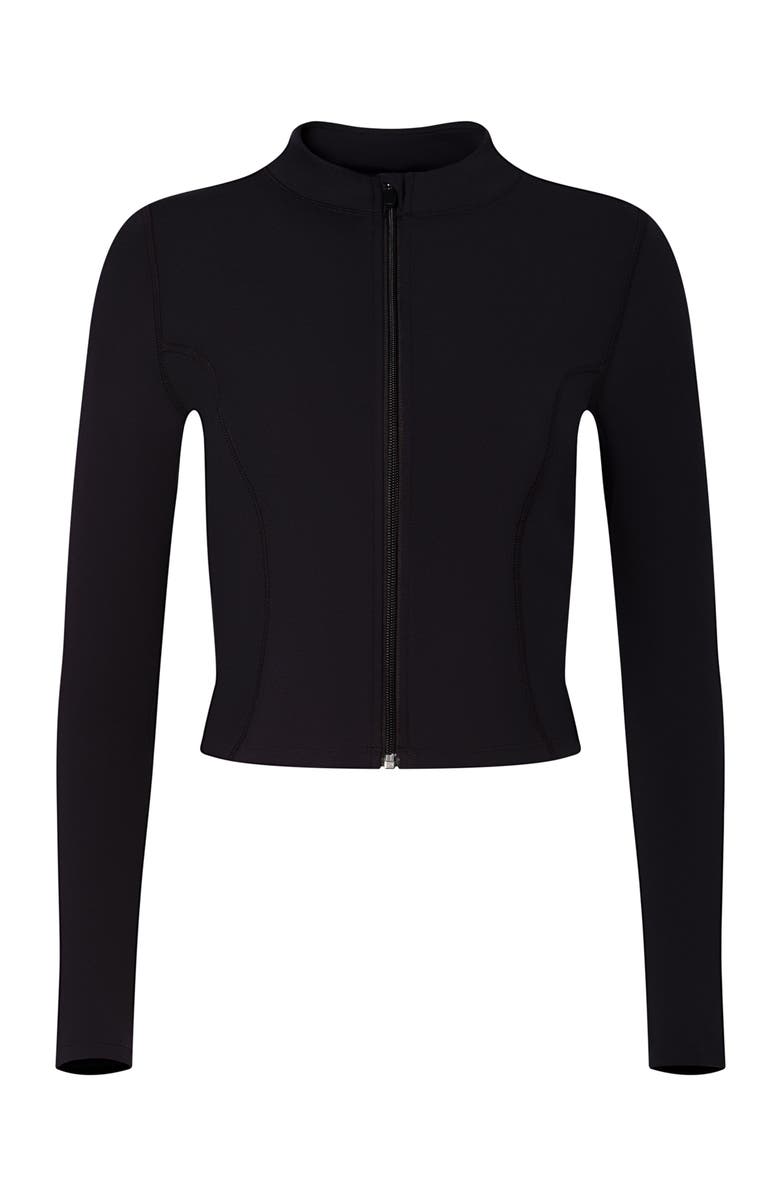 Pepper Zip Up Jacket, Alternate, color, Black