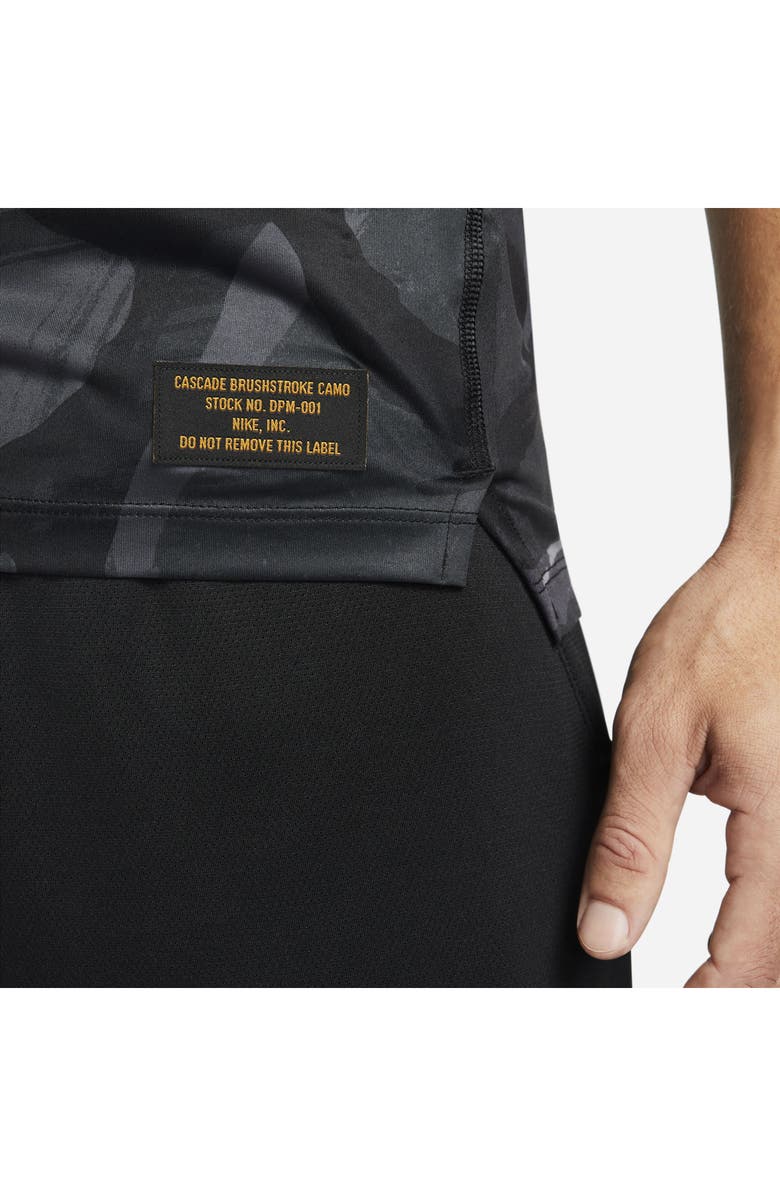 Nike Dri-FIT Slim Fit Camo T-Shirt, Alternate, color, 