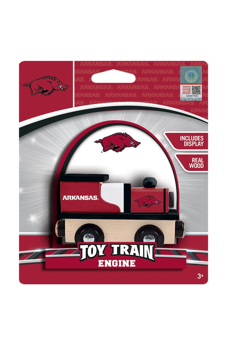 Arkansas Razorbacks Toy Train Engine, Alternate, color, Multicolor