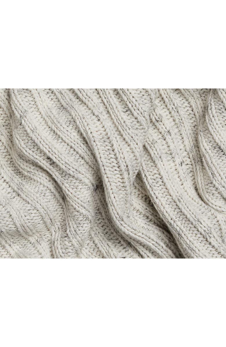 Parachute Oversize Knit Throw Blanket, Alternate, color, Marled