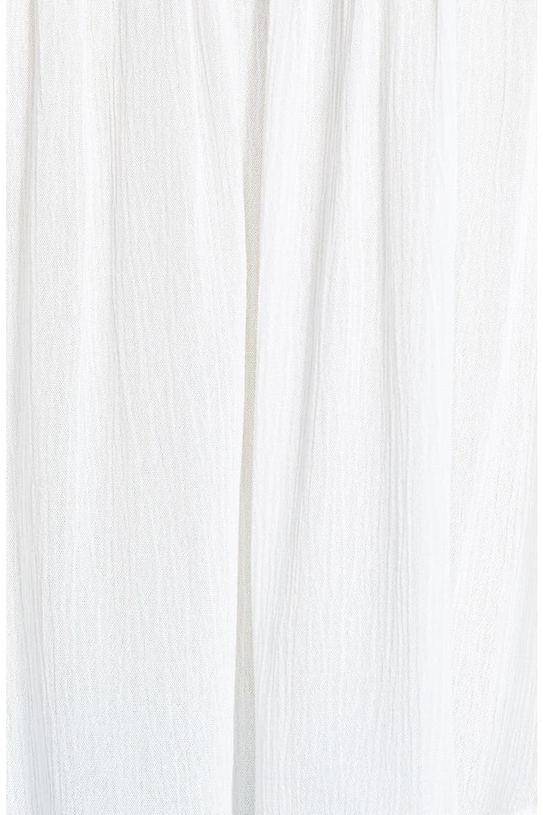 ASTR Off the Shoulder Crochet Top, Alternate, color, IVORY