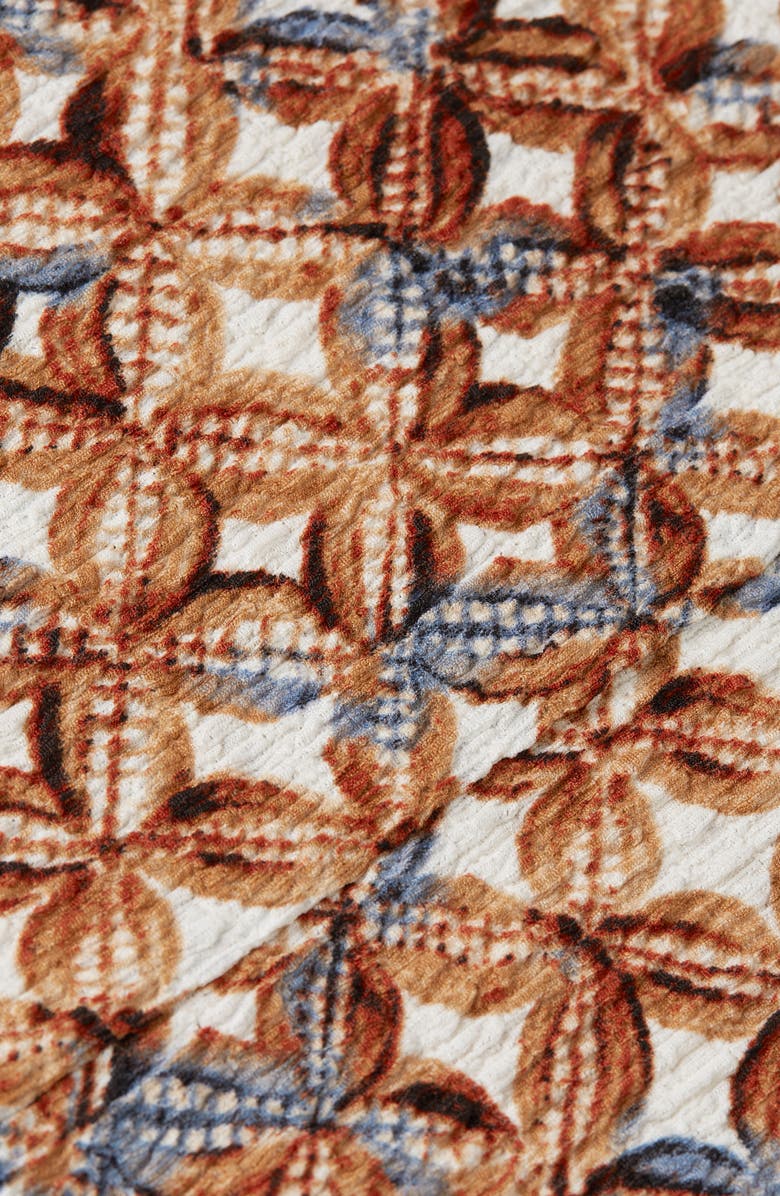Scotch & Soda Print Texture Sleeveless Maxi Dress, Alternate, color, Tiles Flower Doeskin