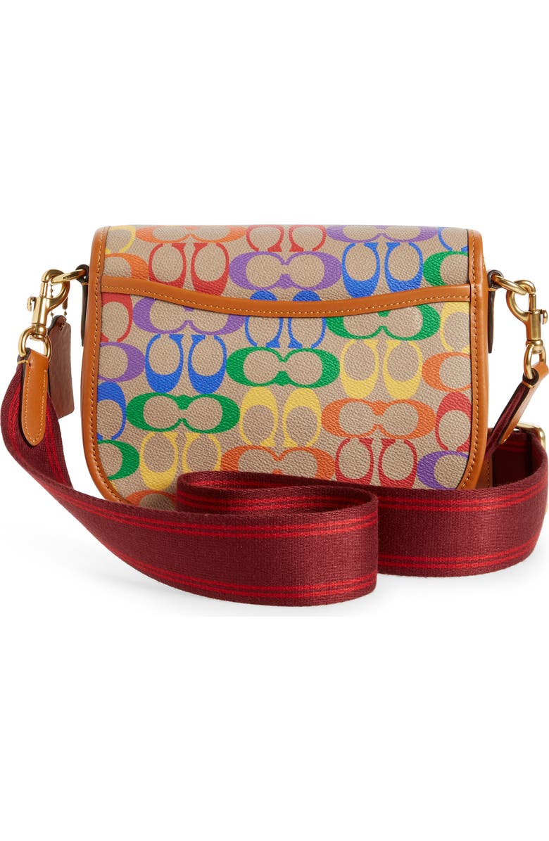 COACH Pride Coated Canvas Signature Crossbody Bag, Alternate, color,