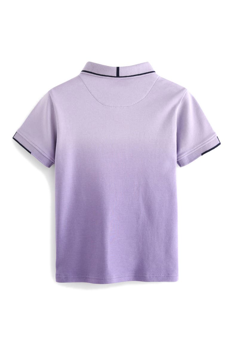 Kids' Ombré Cotton Polo, Alternate, color, PURPLE