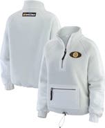WEAR by Erin Andrews Women's WEAR by Erin Andrews Gray Boston Bruins Polar Fleece Quarter-Zip Jacket