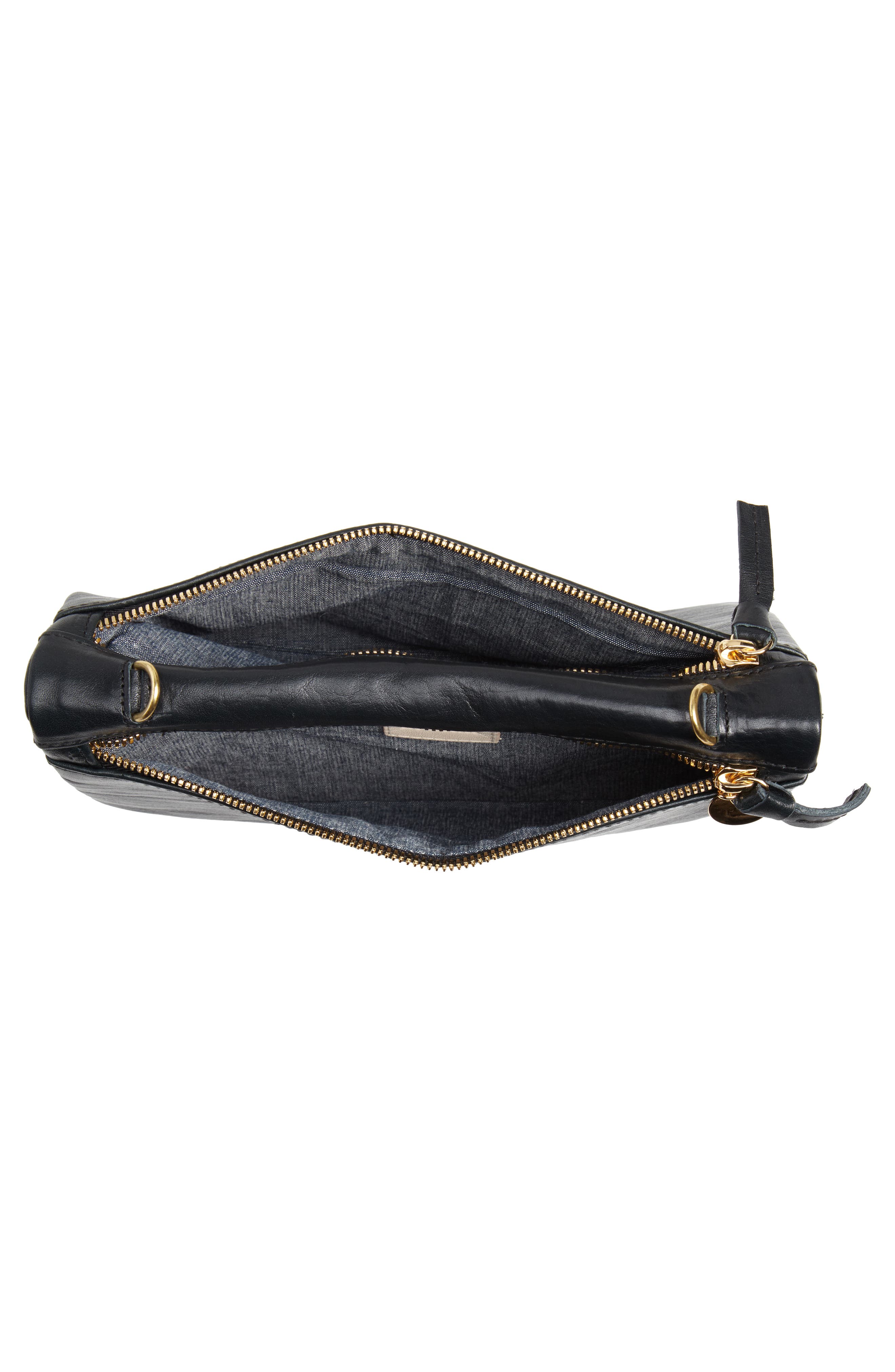 Clare V. Jumelle Leather Crossbody Bag, Alternate, color, 