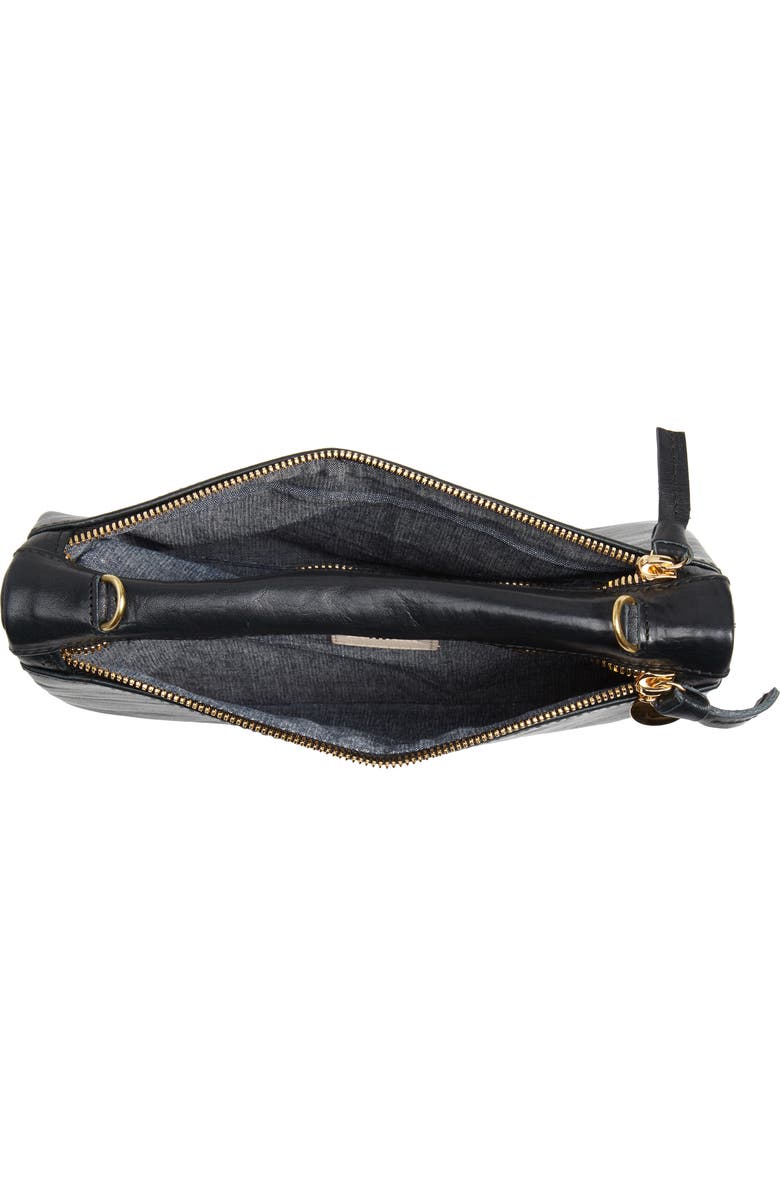 Clare V. Jumelle Leather Crossbody Bag, Alternate, color,