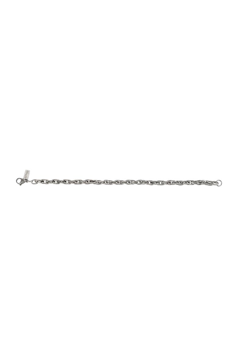 Men's Twist Chain Bracelet, Alternate, color, SILVER