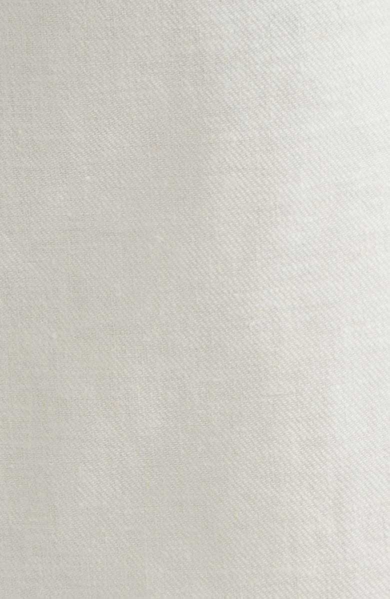 Bugatchi Aerolinen Linen Blend Shorts, Alternate, color, Ivory