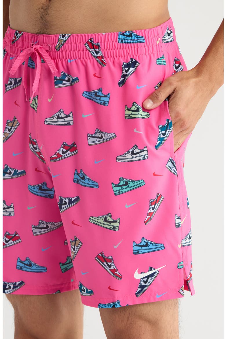 7-Inch Swim Trunks, Alternate, color, PINKSICLE