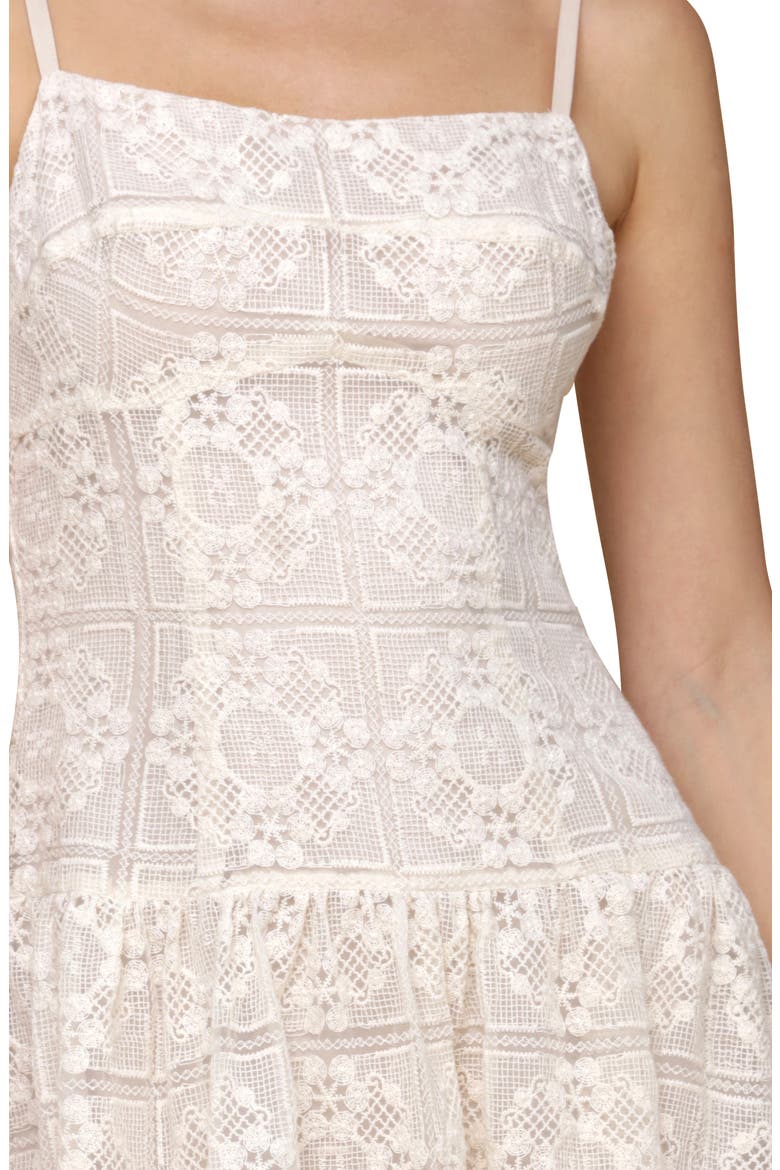 Lace Drop Waist Dress, Alternate, color, NATURAL
